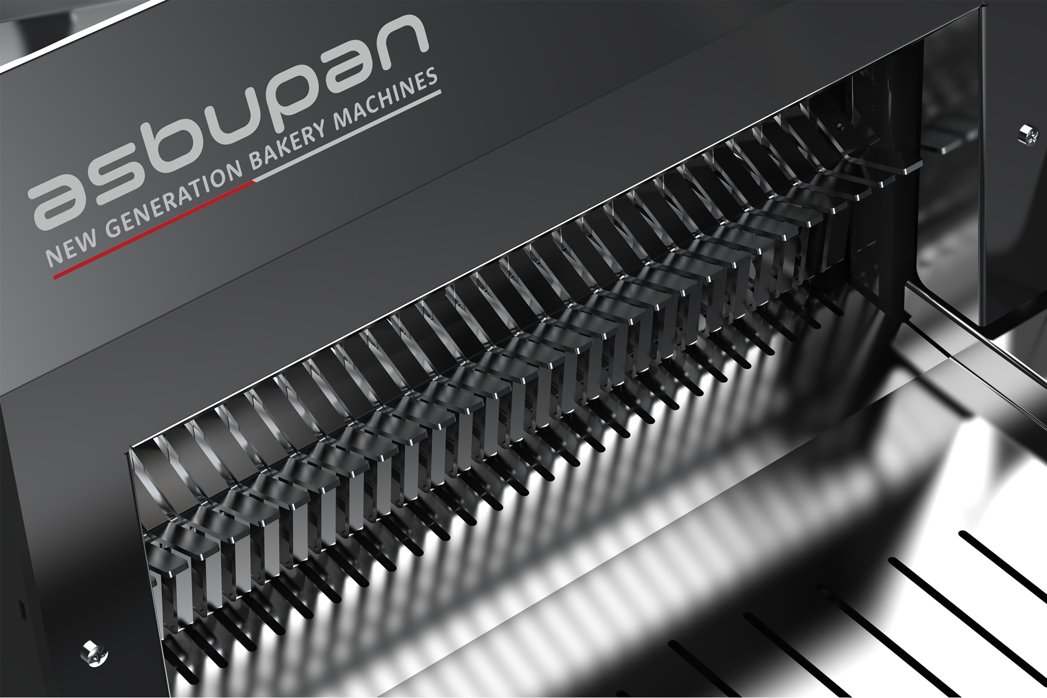 Fırın ve pastaneler için endüstriyel, paslanmaz çelik gövdeli otomatik ekmek dilimleme makine